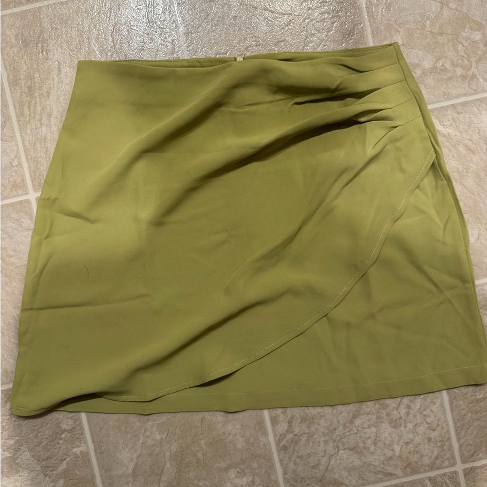 Olive Green Skirt